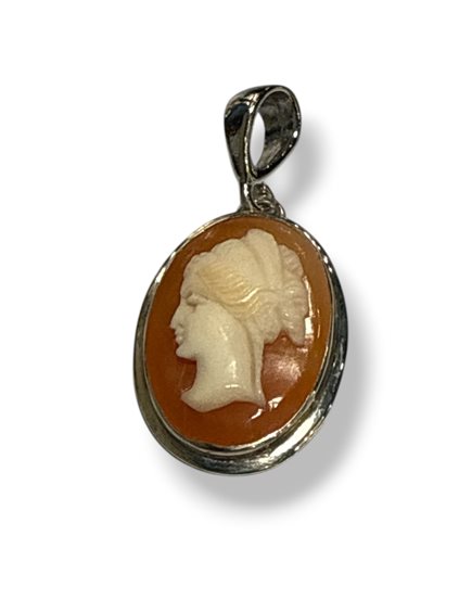 Colgante Mandile 1922 Mujer Cammei  in Plata Conchiglia 2MCICM227.2 - 2MCICM227.2